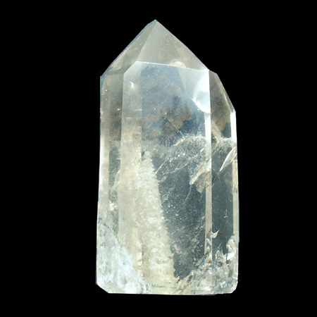 Quartz repoli avec inclusions