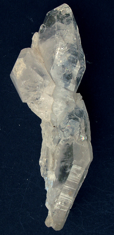 Quartz ou Cristal de Roche  (avec cristaux bi terminés) M1096