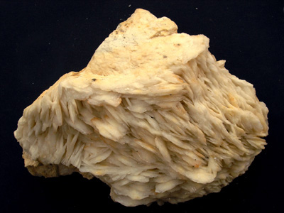 Baryte blanche crêtée M1340