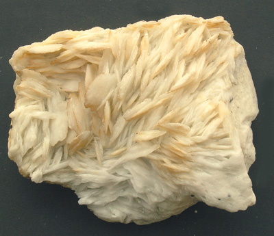 Baryte blanche crêtée M1360