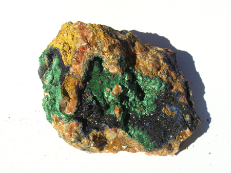 Azurite et malachite M1980