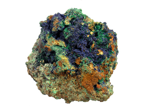 Azurite et malachite M2125