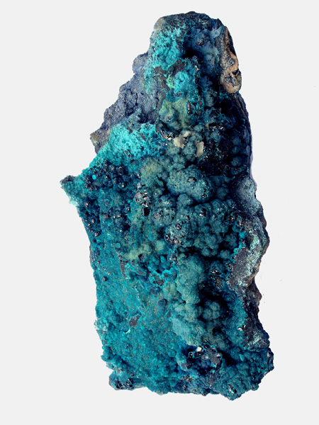 Chrysocolle et hétérogénite M2204