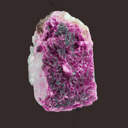 Calcite cobaltifère et arsénopyrite M2593