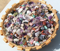 Tumbled stones per kg PRLOT04