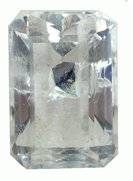 Quartz avec  Inclusions d'anastase, rare Q16z