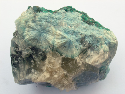 Dioptase et Plancheite