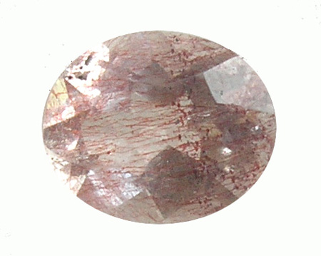 Quartz avec  Inclusions d\'hématite