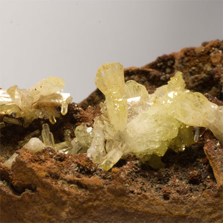 M2860 Adamite Arseniate De Zinc Mexique N