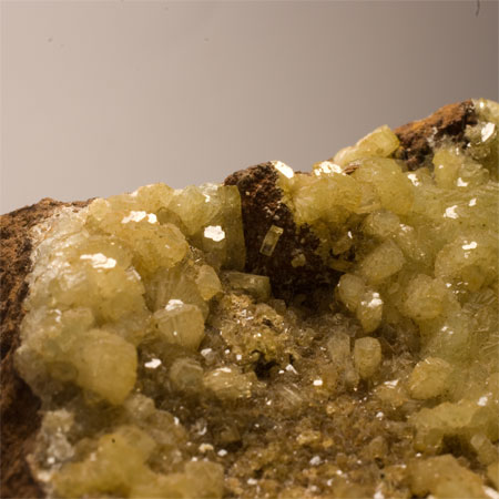 M2861 Adamite Arseniate De Zinc Mexique N