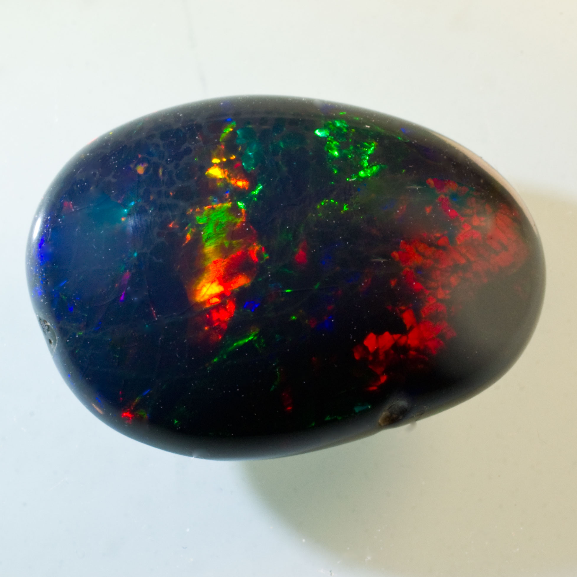 3959REV Opale Noire N1 Rouge Bleu Verte Orange Jaune 7 04ct 18 7x13 27mm 3