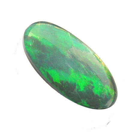 8178 Doublet D Opale Vert Bleu6 54ct 19 1x9mm 2 N