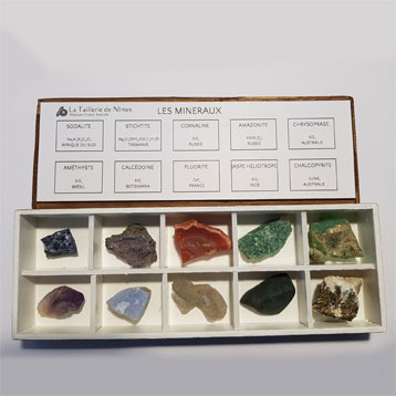 Coffret n°1 Collection 10 minéraux