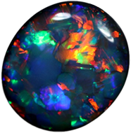 Black opals